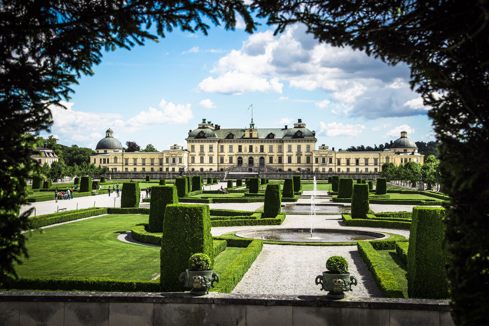Drottningholms slott. 