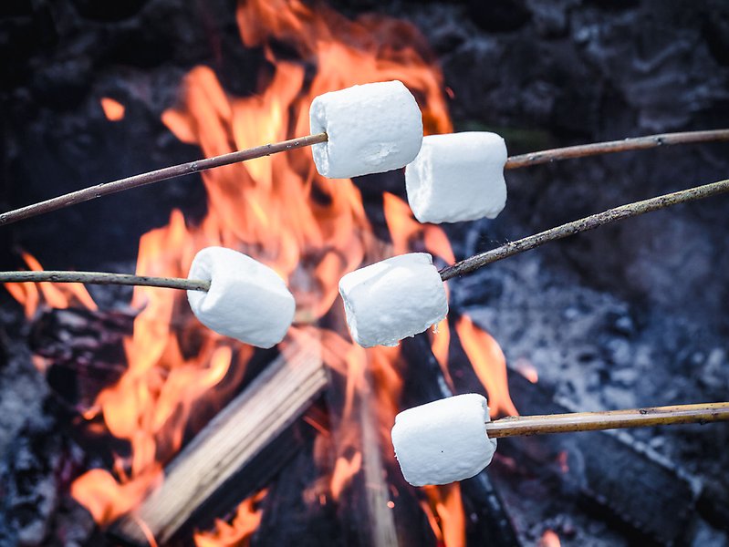Grillade marshmallows